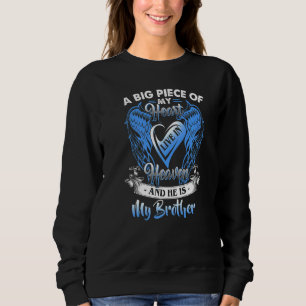 Missing My Brother My Guardian Angel Lost Brother Sweatshirt