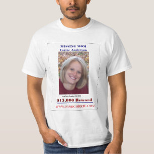 Missing Person Corrie Anderson T-Shirt