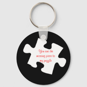 Missing Piece Keychain