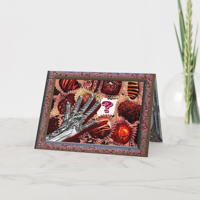 Missing Piece  Valentine Customisable Holiday Card (Front)