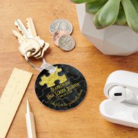 Missing Puzzle Piece Black Gold Class Reunion