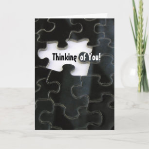 Missing Puzzle Piece Card