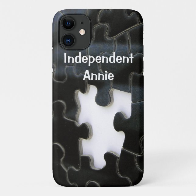 Missing Puzzle Piece Case-Mate iPhone Case (Back)