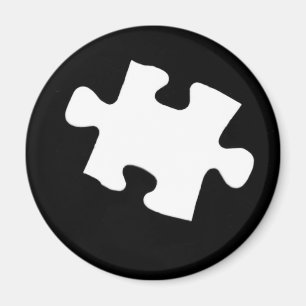Missing Puzzle Piece Magnet