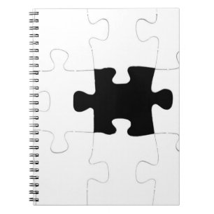 Missing Puzzle Piece Notebook