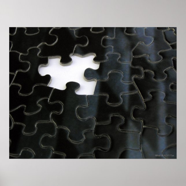 Missing Puzzle Piece Poster (Front)