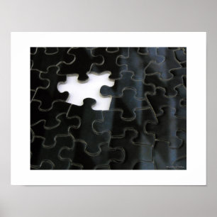Missing Puzzle Piece Poster