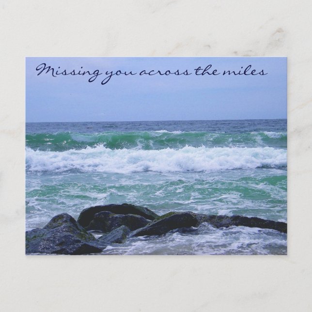 Missing you/ Any Occasion_Postcard Postcard (Front)