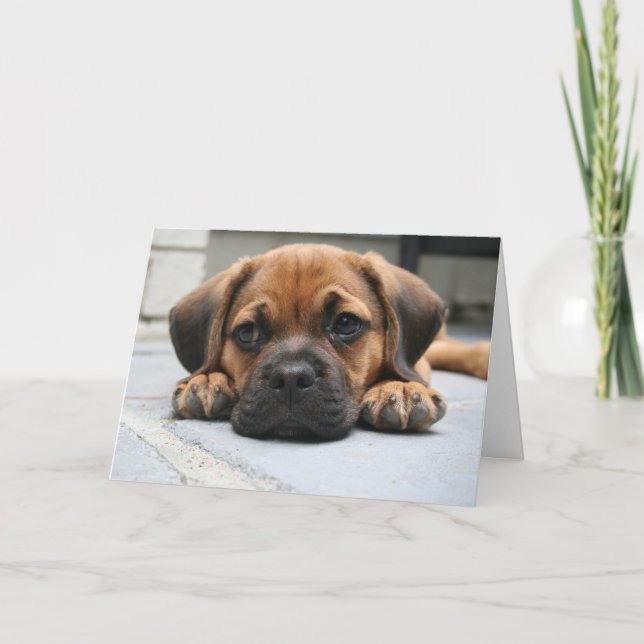 Missing you card (Front)