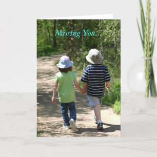 Missing You... Card