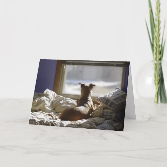 Missing you card (Front)