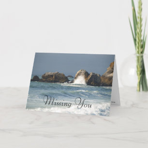 Missing You Card