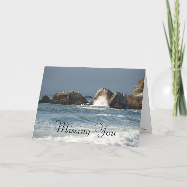 Missing You Card (Front)