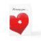 Missing you heart jigsaw puzzle card