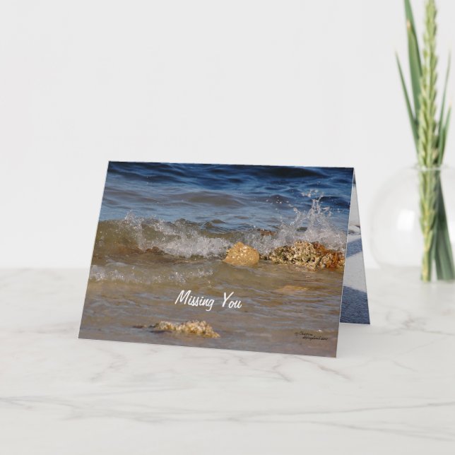 Missing you Lets get together soon Card (Front)