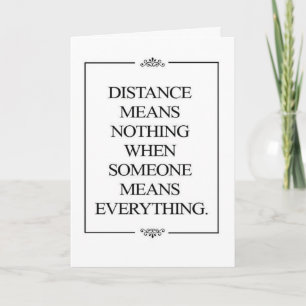 **MISSING YOU** LONG DISTANCE FRIEND/FAMILY CARD
