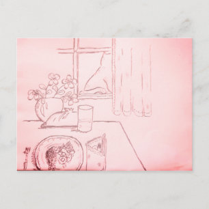 Missing you much... postcard