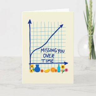Missing You Over Time Graph Card