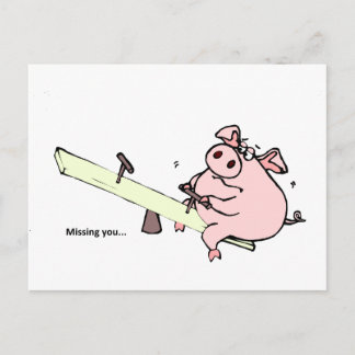 MISSING YOU... POSTCARD