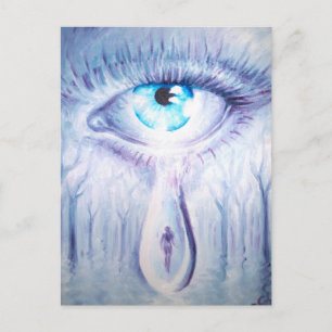 Missing you postcard