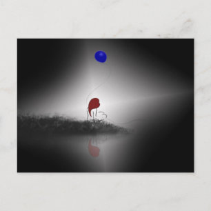 Missing you postcard
