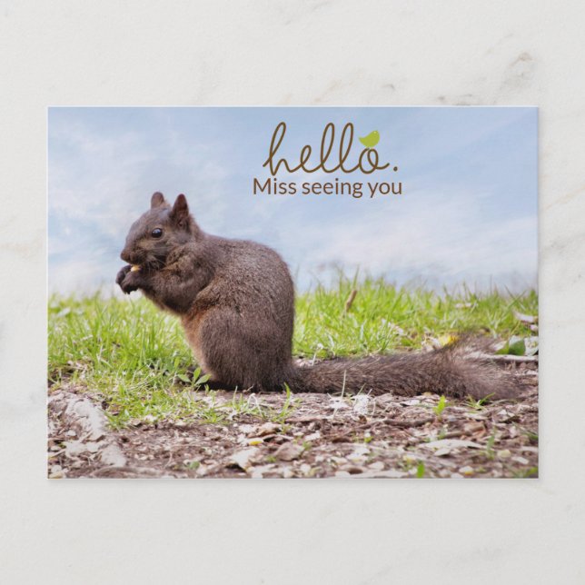 Missing You Postcard (Front)