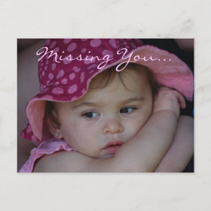 Missing You...Postcard Postcard