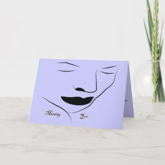 Missing You So Much Greeting Card