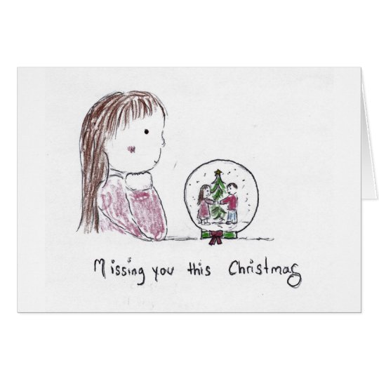 Missing_you_this_Christmas Card