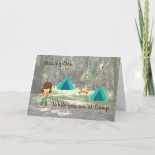 Missing  Your Daughter Card while at Summer Camp