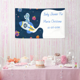 Mission Baby Shower Celebration Banner