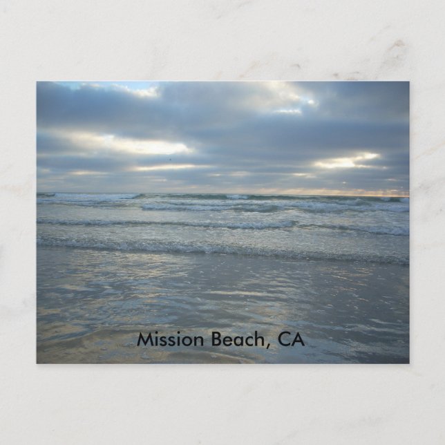 Mission Beach, CA Postcard (Front)