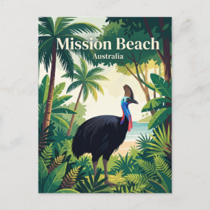Mission Beach, Queensland Australia Postcard