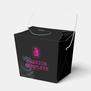 Mission Complete Spy Party Favour Box