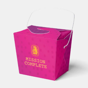 Mission Complete Spy Party Favour Box