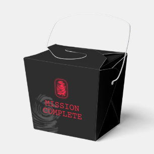 Mission Complete Spy Party Favour Box