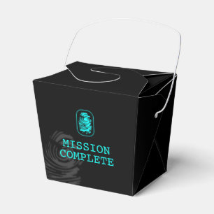 Mission Complete Spy Party Favour Box