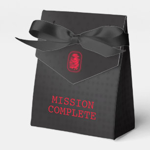 MISSION COMPLETE Spy Party Favour Box