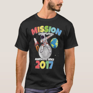 Mission Completed 5th Birthday Boy Girl 5 Years 20 T-Shirt
