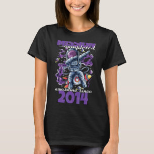 Mission Completed 8th Birthday Boy Girl 8 Years 20 T-Shirt