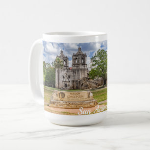 Mission Concepcion, Iron Cross, Coffee Mug