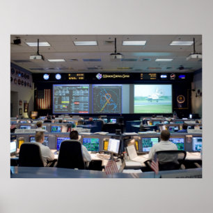 Mission Control Centre Poster