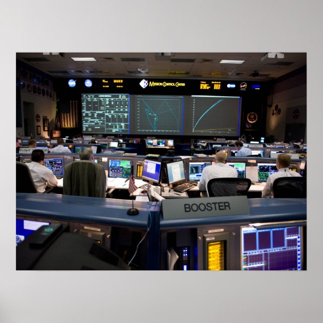 Mission Control Centre Poster (Front)