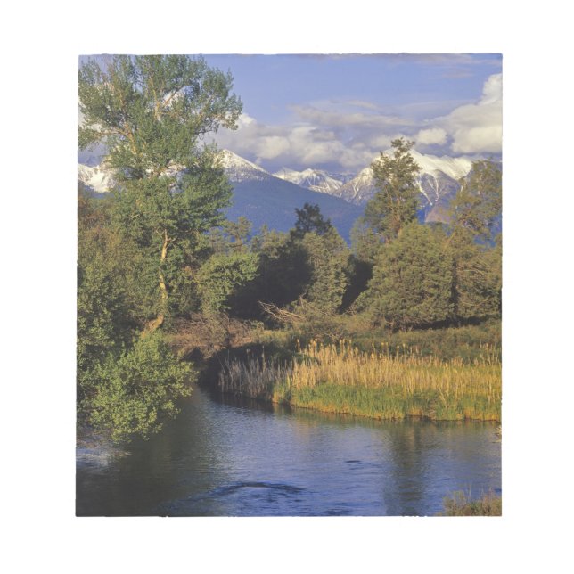 Mission Creek runs through the National Bison Notepad (Front)