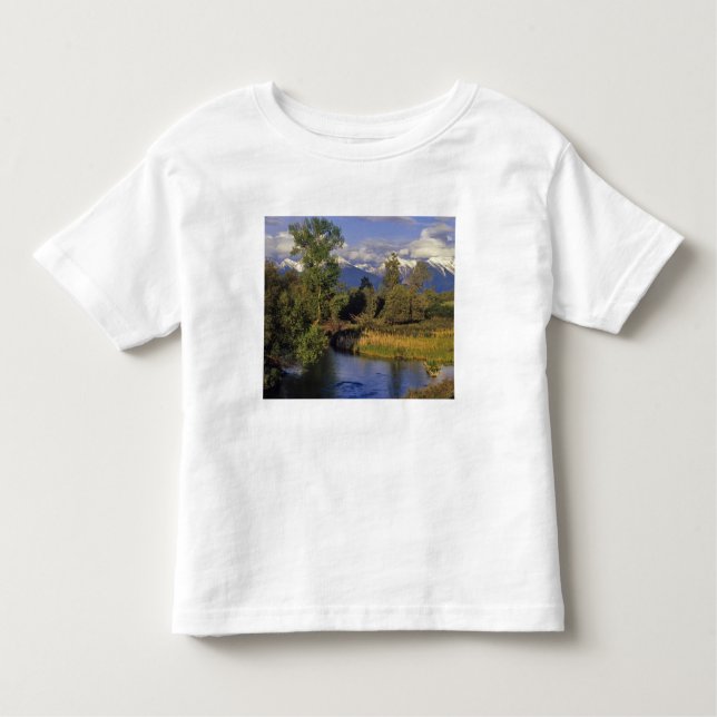 Mission Creek runs through the National Bison Toddler T-Shirt (Front)