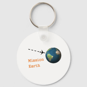 mission earth key ring