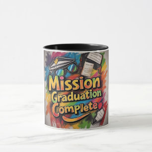 Mission Graduation Complete Splash Mug