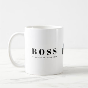 Mission: In-Boss-ible Funny Boss Mug – Humourous