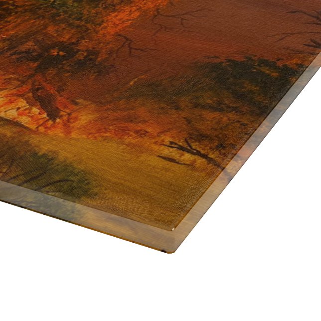 Mission in the Desert, by Gary Poling Cutting Board (Corner)