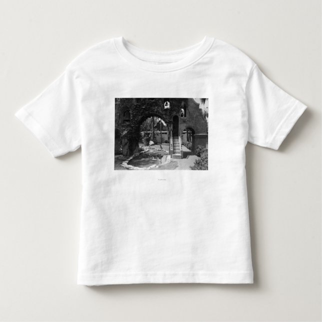Mission Inn Courtyard of Riverside, CA Photograp Toddler T-Shirt (Front)